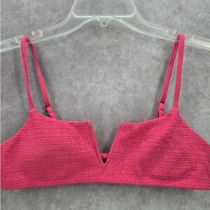 Chic Pink Women's Bikini Top